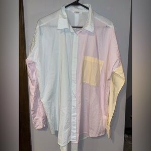 Promod Colorblock Striped Top